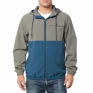 Voyager Men’s Windbreaker L Hooded Jacket Hiking Gorpcore Outdoors